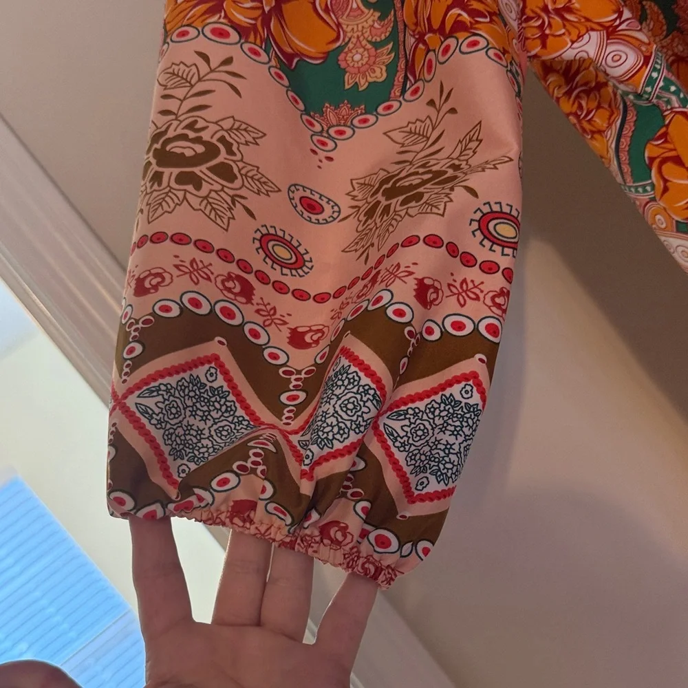 Floral Bohemian Dress - Picture 3 of 3